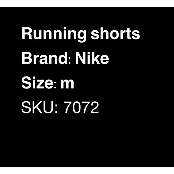 Nike red running shorts - size m - Picture 9 of 9